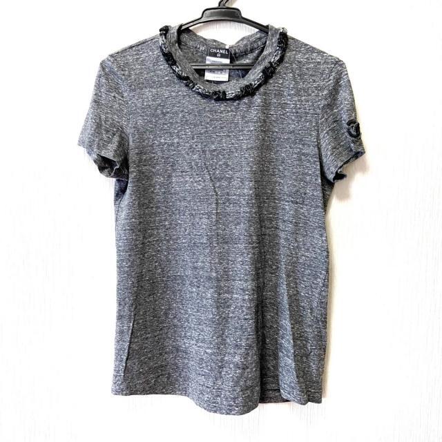 CHANEL(シャネル)のシャネル 半袖Tシャツ サイズ36 S - P42120 レディースのトップス(Tシャツ(半袖/袖なし))の商品写真