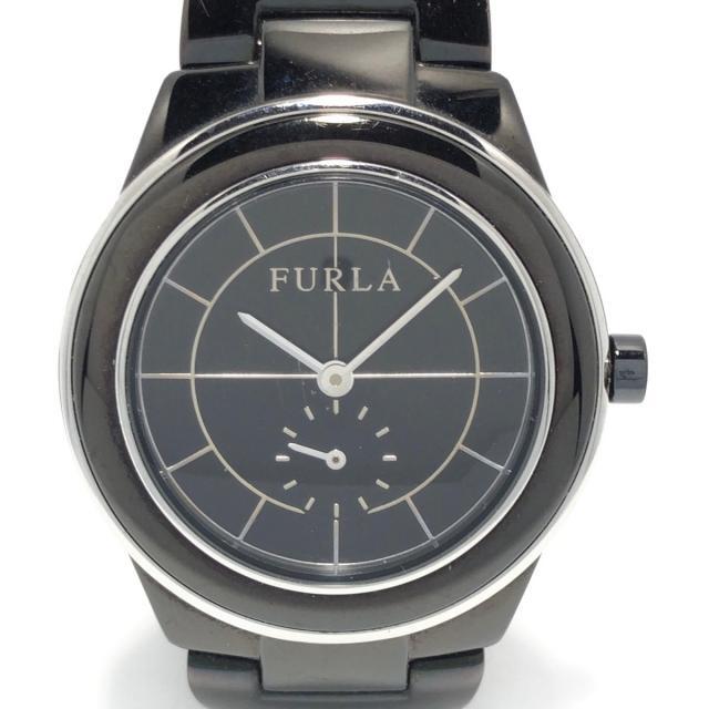 Furla(フルラ)のフルラ 腕時計 - 002215-02 レディース 黒 レディースのファッション小物(腕時計)の商品写真