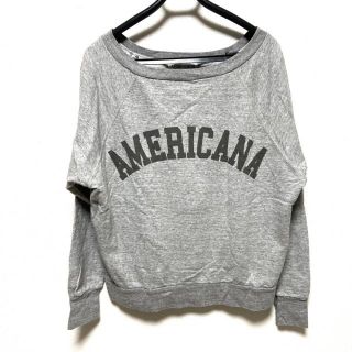 アメリカーナ(AMERICANA)のアメリカーナ トレーナー レディース美品 (トレーナー/スウェット)