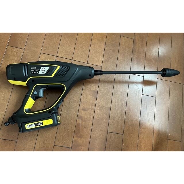 ケルヒャー モバイル高圧洗浄機 KHB 5 バッテリーセット 専用ホース