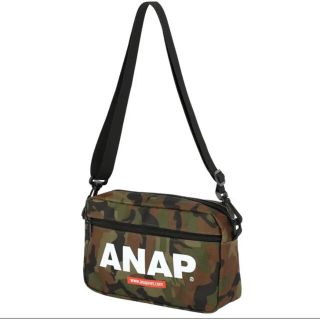 アナップキッズ(ANAP Kids)のANAP★アナップキッズ  迷彩柄ロゴショルダーバッグ(その他)