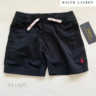 ラルフローレン(Ralph Lauren)の2T 90-95cm 長く使える　おすすめサイズ　ラルフローレン　パンツ　黒(パンツ/スパッツ)