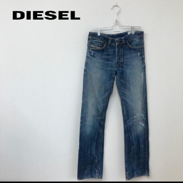 【DIESEL】ダメージ加工デニムパンツ W30 L34