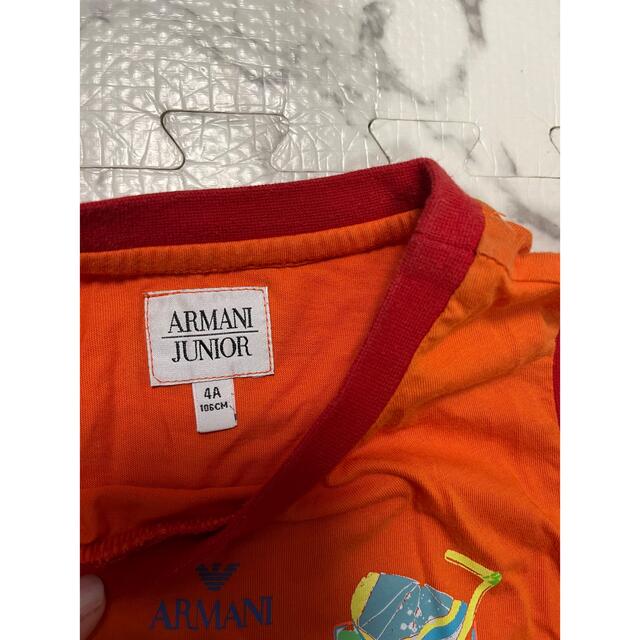 ARMANI JUNIOR(アルマーニ ジュニア)のアルマーニ ノースリーブ  キッズ/ベビー/マタニティのキッズ服男の子用(90cm~)(Tシャツ/カットソー)の商品写真