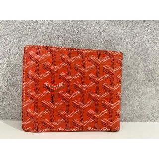 ゴヤール(GOYARD)のGOYARD ほぼ新品 折り財布 オレンジ (折り財布)