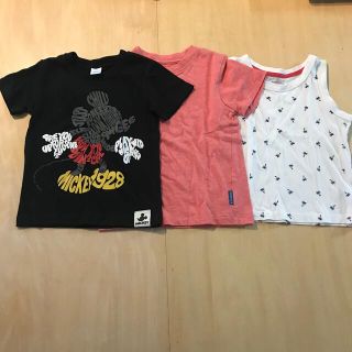 ニシマツヤ(西松屋)の西松屋Tシャツ&ノースリーブ３枚セット☆size110(Tシャツ/カットソー)