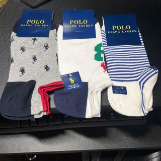 ポロラルフローレン(POLO RALPH LAUREN)のPOLO RALPH LAUREN 靴下　ソックス　メンズ　新品　未使用(ソックス)