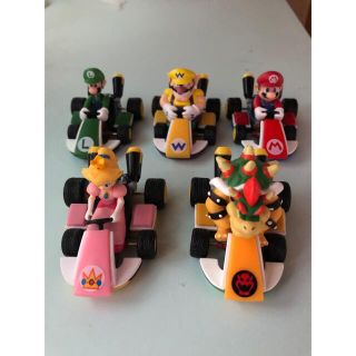 マリオカート　プルバックカー　5台セット(キャラクターグッズ)