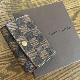 ルイヴィトン(LOUIS VUITTON)のルイヴィトン Louis vuitton キーケース　キーリング　ダミエ　激安(キーケース)