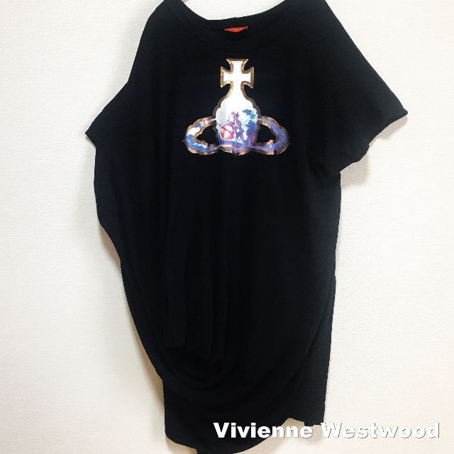 【Vivienne Westwood】フランソワ・ブーシェORBロゴ ワンピース