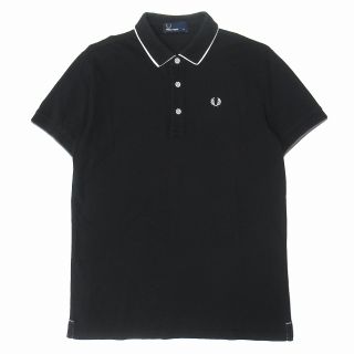 フレッドペリー(FRED PERRY)のフレッドペリー FRED PERRY レイヤード風 ポロシャツ シルケット M (ポロシャツ)