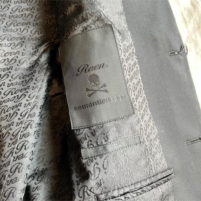 Roen(ロエン)の新品　ロエン　Roen テーラードジャケット  ドクロ　ジャケット　ウール メンズのジャケット/アウター(テーラードジャケット)の商品写真