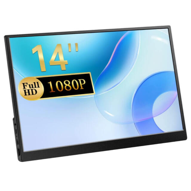 モバイルモニター 14インチ 1920x1080FHD IPSパネル - ディスプレイ