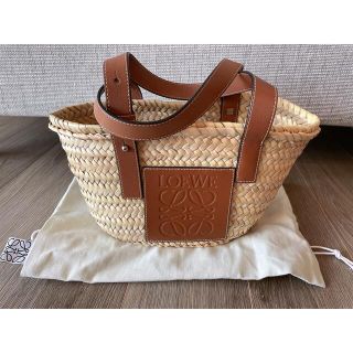 ロエベ(LOEWE)のまめ様専用　ロエベ　カゴバック　スモールサイズ(かごバッグ/ストローバッグ)