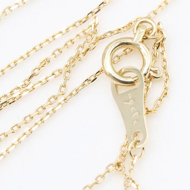 アガット agete ネックレス ペンダント K18 金18 0.15ct-