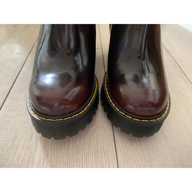 Dr.Martens(ドクターマーチン)のDr.Martens ヒールブーツ レッド 赤 超美品 レディースの靴/シューズ(ブーツ)の商品写真