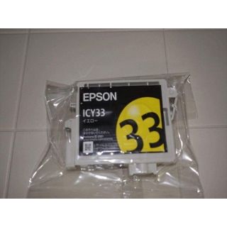 エプソン(EPSON)のエプソン 純正 インクカートリッジ イルカ ICY33 イエロー(PC周辺機器)