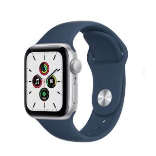 アップル(Apple)の【新品未開封品】Apple Watch SE(GPS) 40mm シルバー(腕時計(デジタル))