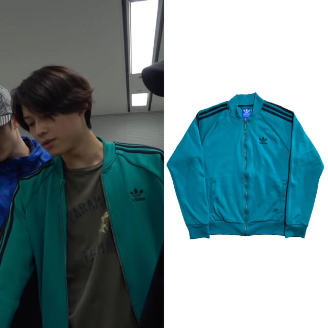adidas - 松村北斗 着用 adidas トラックジャケット ジャージの adidas - 松村北斗 着用 adidas トラックジャケット ジャージの