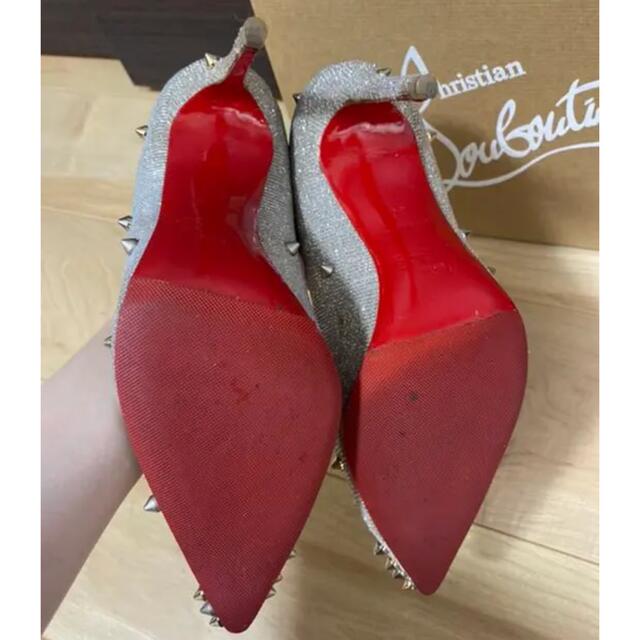 Christian Louboutin(クリスチャンルブタン)の【値下げ】クリスチャンルブタン グリッターパンプス レディースの靴/シューズ(ハイヒール/パンプス)の商品写真