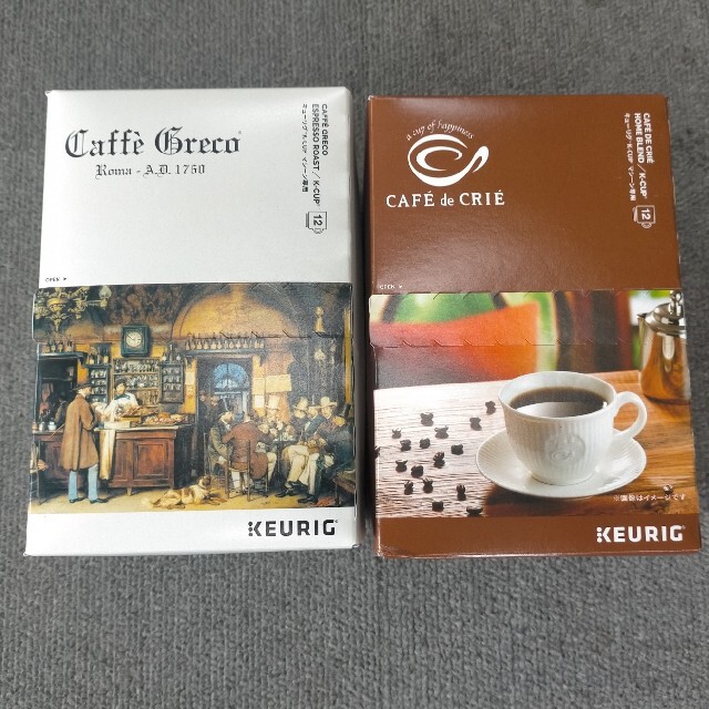 コストコ(コストコ)のキューリグ k-cup コーヒー カプセル 24個 カフェ・ド・クリエ 送料無料 食品/飲料/酒の飲料(コーヒー)の商品写真