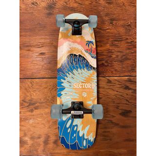 スケートボード　SECTOR9 LONGBOARD クルーザーバンブー新品未使用(スケートボード)