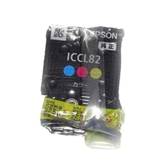 エプソン(EPSON)のエプソン 純正 インクカートリッジ アタッシュケース ICCL82 カラー(PC周辺機器)