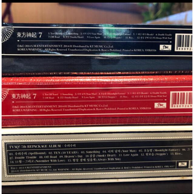 新品未使用　東方神起　セット(タオルのおまけ付き) エンタメ/ホビーのCD(K-POP/アジア)の商品写真