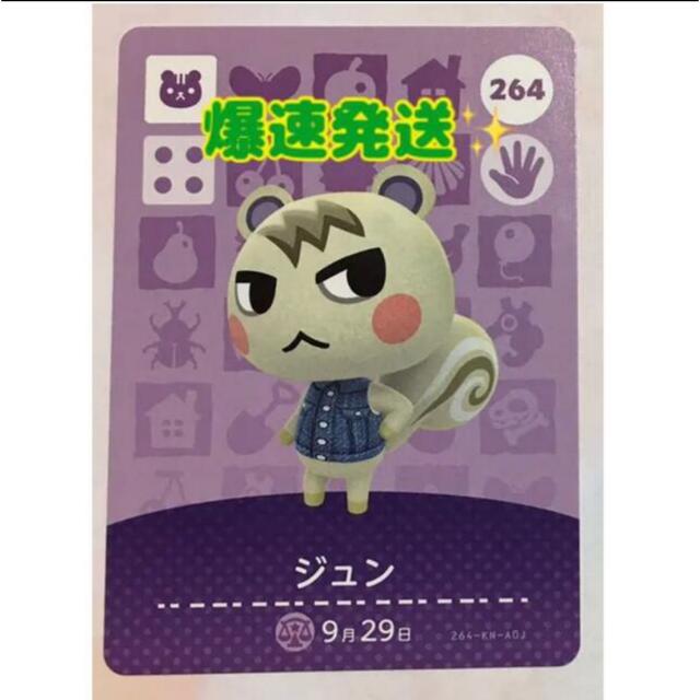 どうぶつの森　amiiboカード ジュン　リリィ　　メープル第3弾