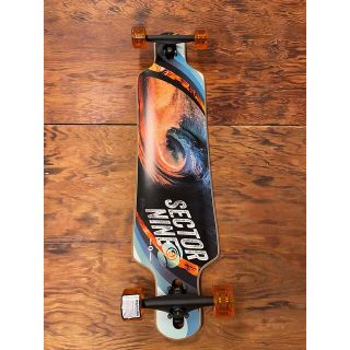 スケートボード SECTOR9 LONGBOARD ダウンヒル新品未使用、送料込の