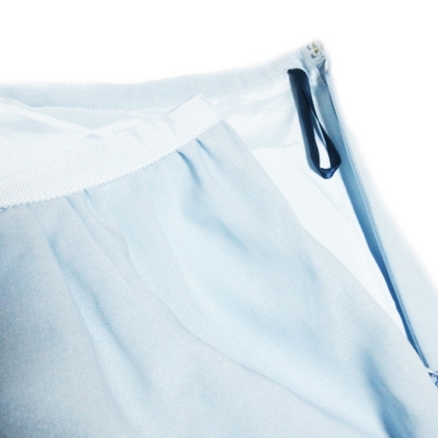 kumikyoku（組曲）(クミキョク)のクミキョク 組曲 スカート フレア ミモレ ロング ウール 1 ライトブルー レディースのスカート(ロングスカート)の商品写真