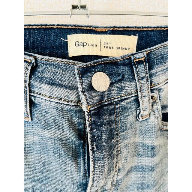 GAP(ギャップ)のGAP デニムパンツ TRUE skinny ダメージジーンズ 1969 レディースのパンツ(デニム/ジーンズ)の商品写真