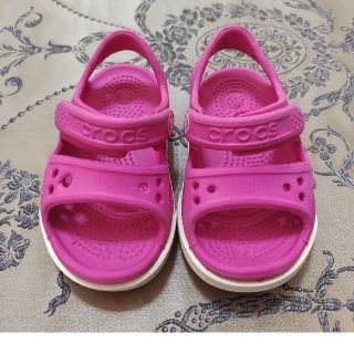 クロックス(crocs)のCrocsクロックス 女の子　C4　12センチ(サンダル)