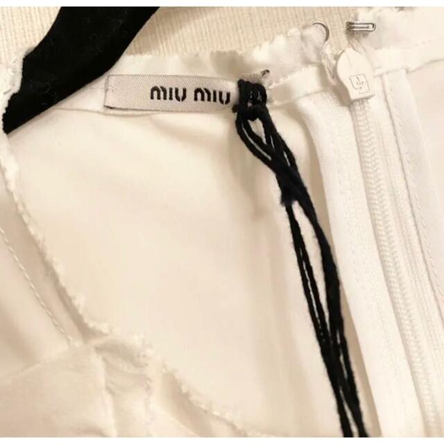 などどうぞ】 miumiu - 新品未使用 miumiu ミュウミュウ ワンピース 38