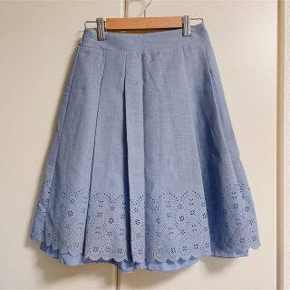 パターンフィオナ(PATTERN fiona)の【まとめ割対象】リバーシブルカットワークスカート / パターンフィオナ(ミニスカート)