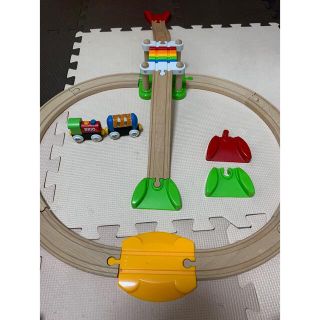 ブリオ(BRIO)のBRIO ブリオ レールウェイ マイファースト ビギナーセット(電車のおもちゃ/車)