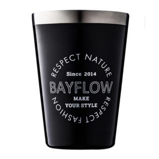 ベイフロー(BAYFLOW)のBAYFLOW LOGO TUMBLER  BLACK  (タンブラー)