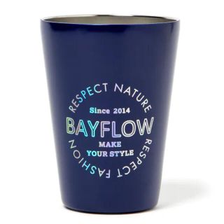 ベイフロー(BAYFLOW)のBAYFLOW TUMBLER  オーロラロゴ　NAVY  (タンブラー)