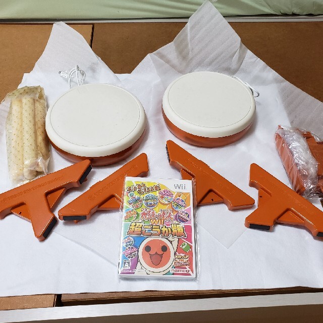 パネル ニューアートフレーム ナチュラル 【直ぐ遊べる】wii 太鼓の