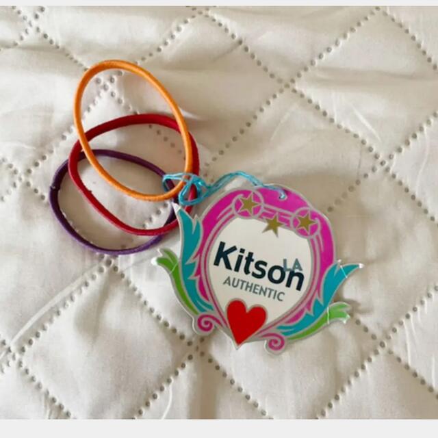 KITSON(キットソン)のkitson ヘアゴム ハンドメイドのキッズ/ベビー(ファッション雑貨)の商品写真