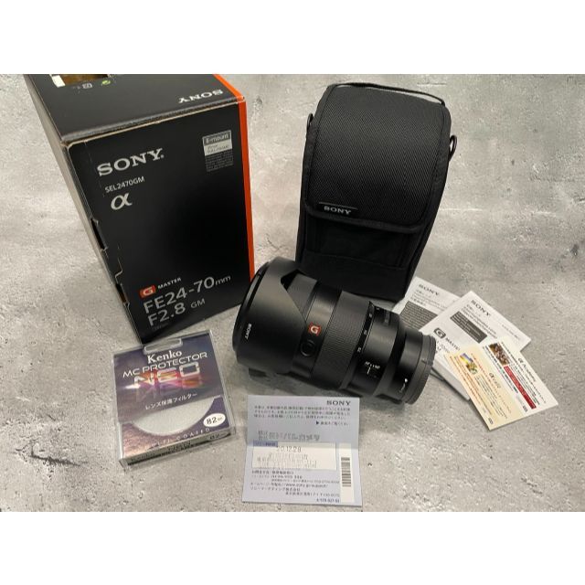 大特価放出！ SONY - 【動作確認済】SEL2470GM SONY FE 24-70mm F2.8 GM レンズ(ズーム)