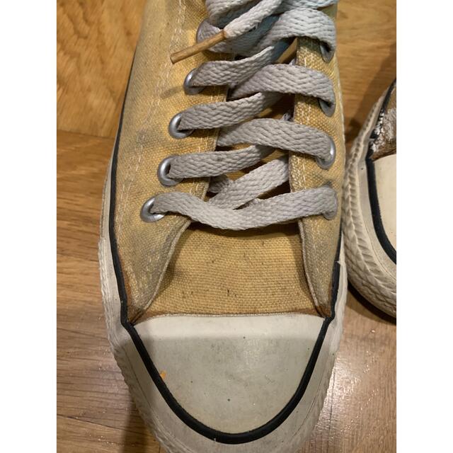 CONVERSE(コンバース)のused 90'S CONVERSEオールスター USA製 イエロー メンズの靴/シューズ(スニーカー)の商品写真