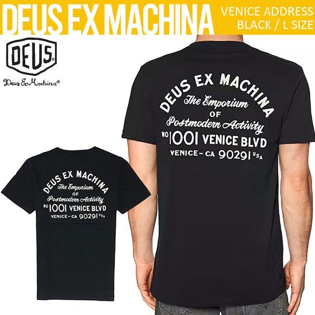 Deus ex Machina(デウスエクスマキナ)のDEUS EX MACHINA デウス VENICE ADDRESS TEE メンズのトップス(Tシャツ/カットソー(半袖/袖なし))の商品写真