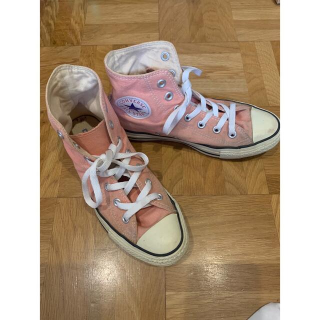 used 90'S CONVERSEオールスター ハイカット ピンク