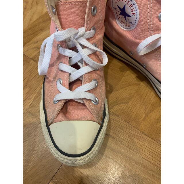 used 90'S CONVERSEオールスター ハイカット ピンク