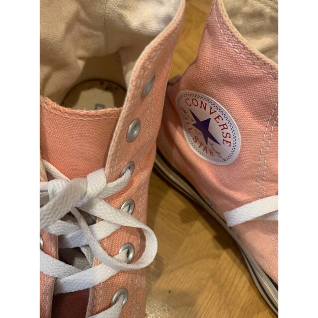 used 90'S CONVERSEオールスター ハイカット ピンク