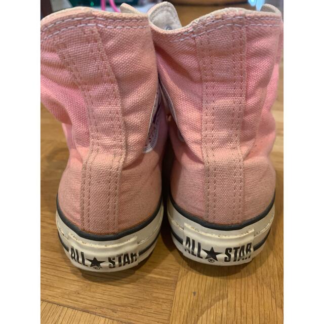 used 90'S CONVERSEオールスター ハイカット ピンク