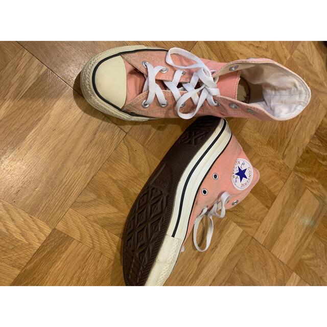 used 90'S CONVERSEオールスター ハイカット ピンク