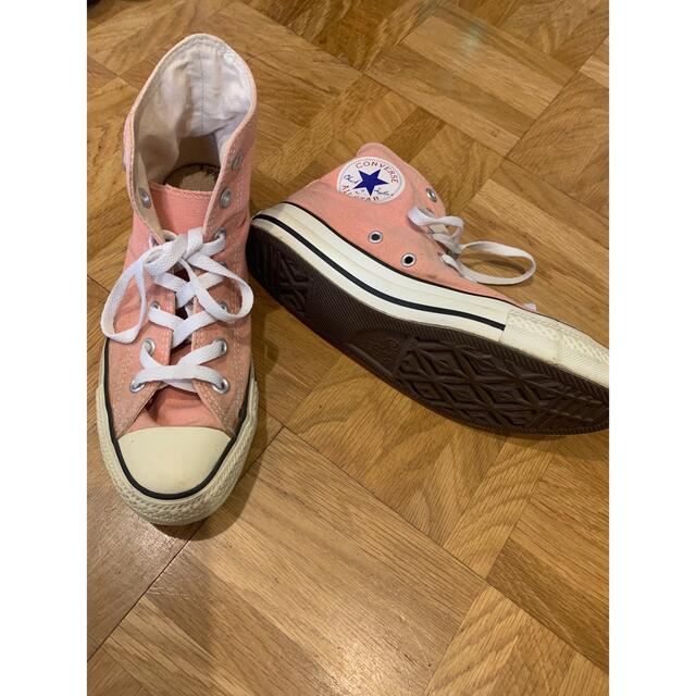 used 90'S CONVERSEオールスター ハイカット ピンク