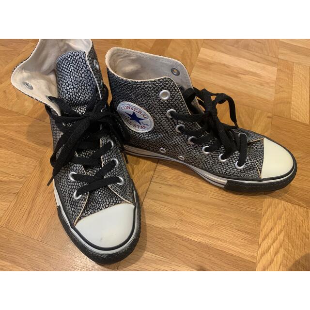 used CONVERSEオールスター パイソン柄 ハイカット 23.5cm